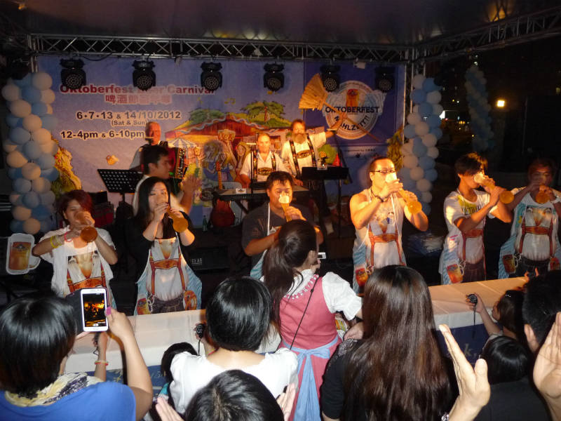 Octoberfest in Hong Kong